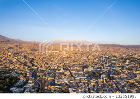 Aerial view of the city of Arequipa 132551983