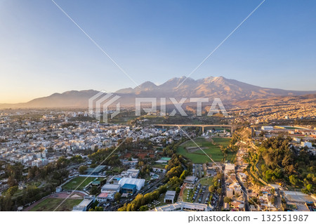 Aerial view of the city of Arequipa 132551987
