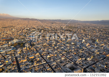 Aerial view of the city of Arequipa 132551992