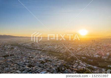 Aerial view of the city of Arequipa Aerial view of the city of Arequipa 132551997
