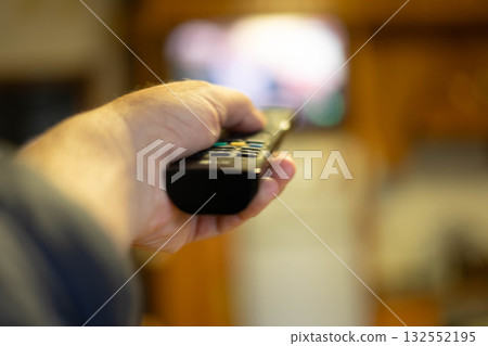 Remote Control Hand Remote Control Hand 132552195