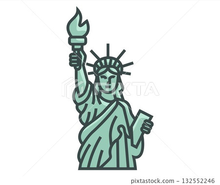 American Statue of Liberty. 132552246