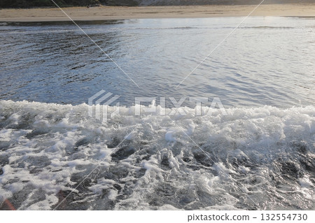Image taken from behind the wave Image taken from behind the wave 132554730