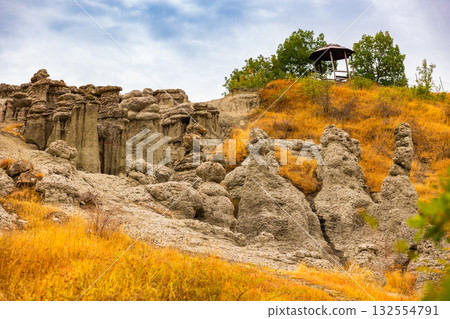 Rock formation The Stone Dolls of Kuklica, North Macedonia Rock formation The Stone Dolls of Kuklica, North Macedonia 132554791