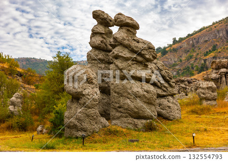Rock formation The Stone Dolls of Kuklica, North Macedonia Rock formation The Stone Dolls of Kuklica, North Macedonia 132554793