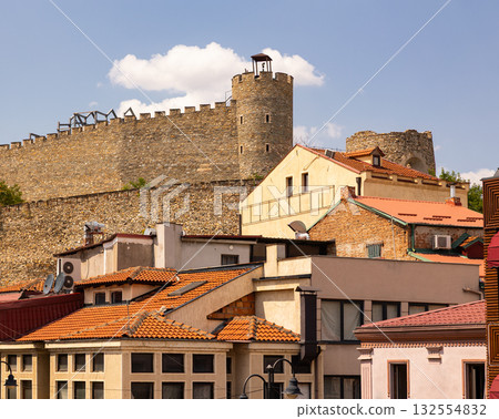 Skopje Fortress in old town of Skopje, North Macedonia Skopje Fortress in old town of Skopje, North Macedonia 132554832