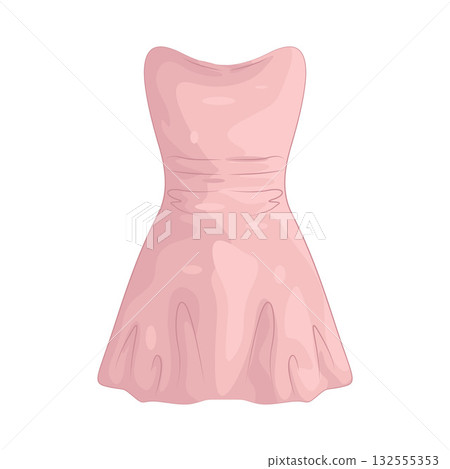 Illustration of dress 132555353