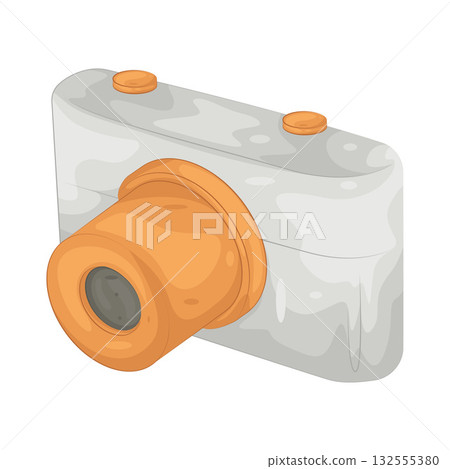 Illustration of camera toy 132555380
