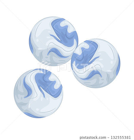 Illustration of marbles  132555381