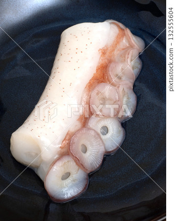 Pacific octopus sashimi Pacific octopus sashimi 132555604