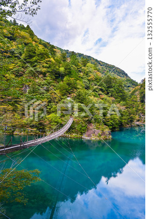 靜岡縣須俁峽的夢幻懸索橋 靜岡縣須俁峽的夢幻懸索橋 132555770