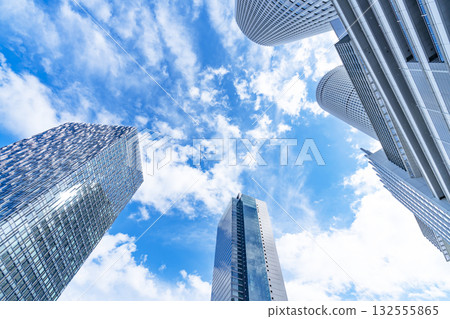 Building district in front of Nagoya station Building district in front of Nagoya station 132555865
