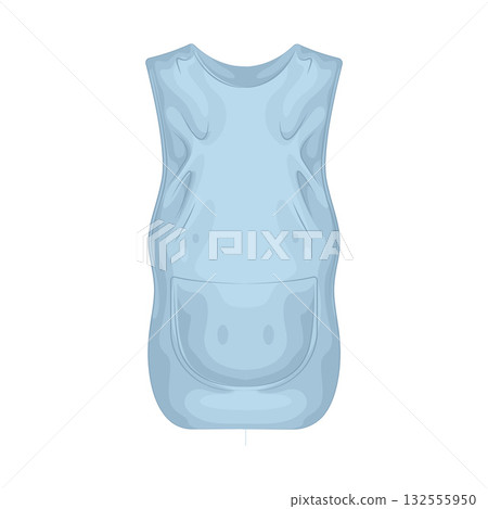 Illustration of laundry apron Illustration of laundry apron 132555950