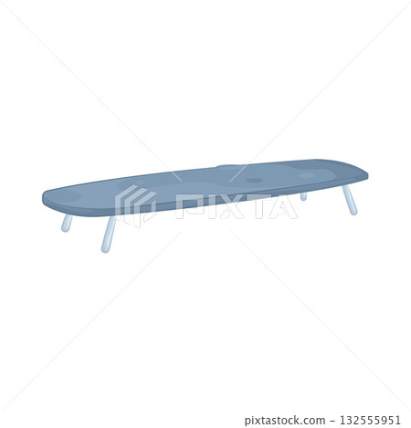 Illustration of ironing board  132555951