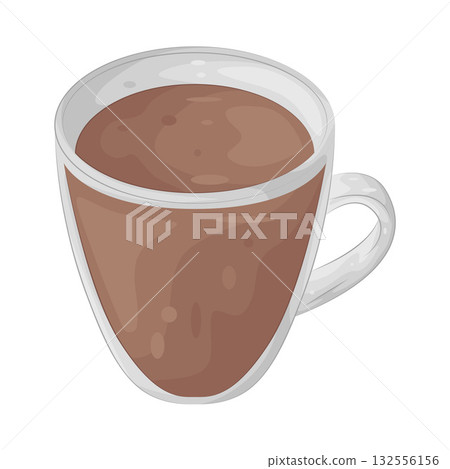 Illustration of hot chocolate 132556156