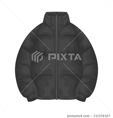 Illustration of winter jacket Illustration of winter jacket 132556167