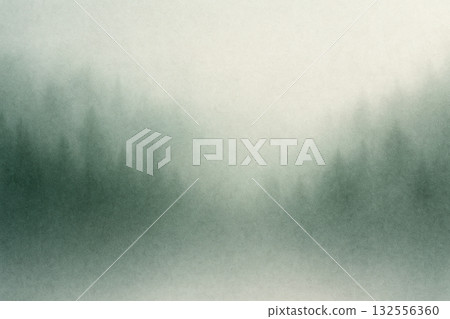 Soft Mist Forest Gradient-插圖素材 [132556360] - PIXTA圖庫