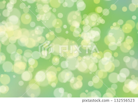 Sparkling bokeh background, green 132556523