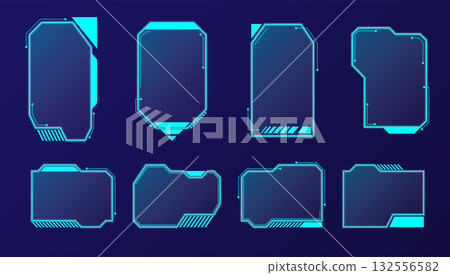 Modern Tech Interface with Clean Lines Modern Tech Interface with Clean Lines 132556582