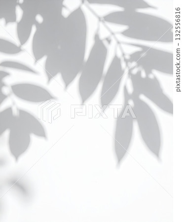 Black and white leaves create a seamless pattern. Black and white leaves create a seamless pattern. 132556816