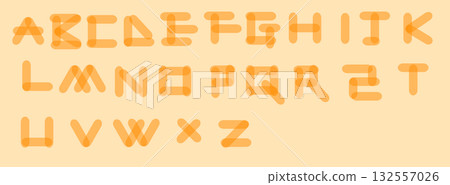 Self-created font diagram 132557026