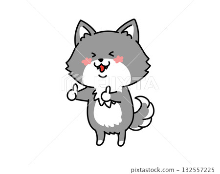 Good! A dog that praises you 132557225