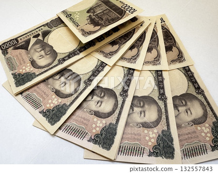 一萬日元紙幣 一萬日元紙幣 132557843