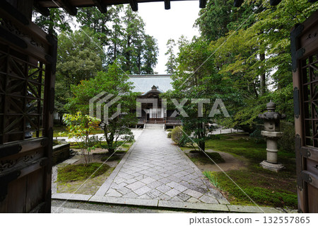 Scenery of the grounds of Enryaku-ji Temple on Mount Hiei Scenery of the grounds of Enryaku-ji Temple on Mount Hiei 132557865