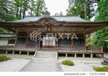 Scenery of the grounds of Enryaku-ji Temple on Mount Hiei 132557866