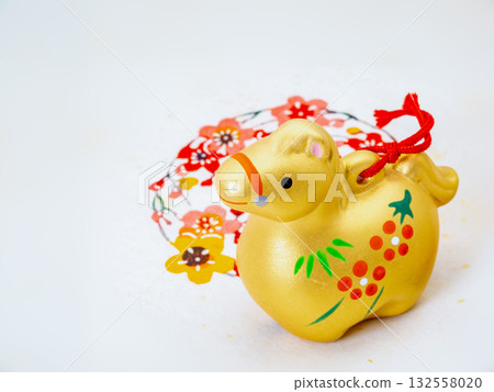 Zodiac Clay Bell Year of the Horse 132558020