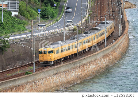 【JR西日本】115系 3000系(山陽本線:上城至大畑) 【JR西日本】115系 3000系(山陽本線:上城至大畑) 132558105