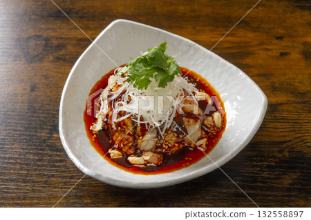 Drooled chicken Drooled chicken 132558897