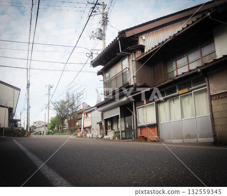 糸魚川的舊城區景觀 132559345