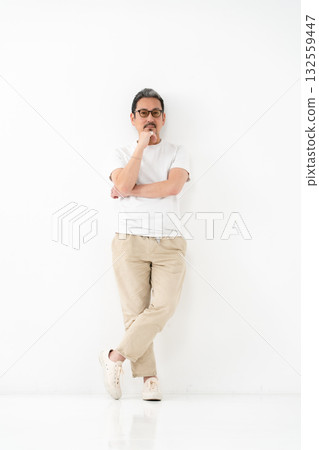 男士美容 中年 全身 132559447
