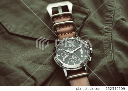military style men wristwatch military style men wristwatch 132559609
