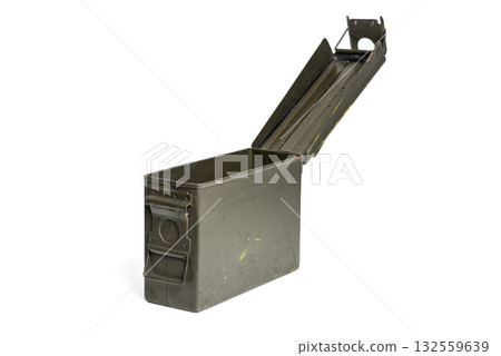 Old ammunition box 132559639