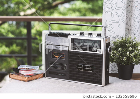 Vintage portable radio 132559690