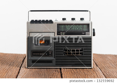 Vintage portable radio 132559692
