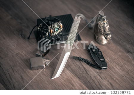 stainless steel knife 132559771