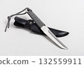 stainless steel knife 132559911
