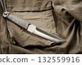 stainless steel knife 132559916