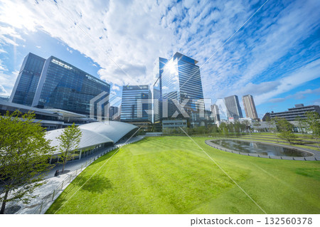 Umekita skyscrapers 132560378