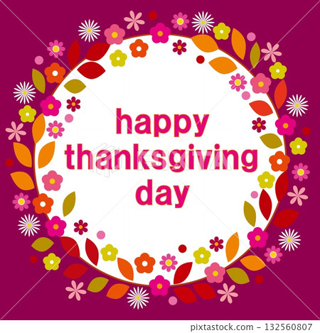 感恩節快樂 秋日圖片 勃根地酒紅色 132560807