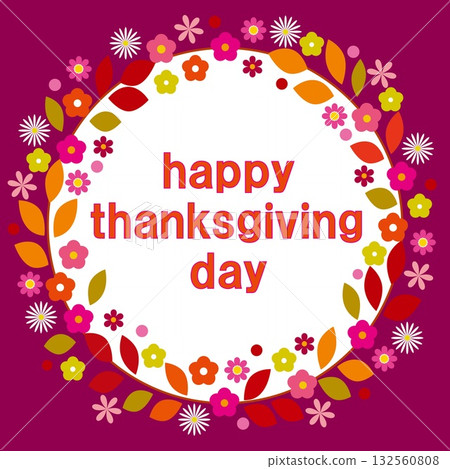 感恩節快樂 秋日圖片 勃根地酒紅色 132560808