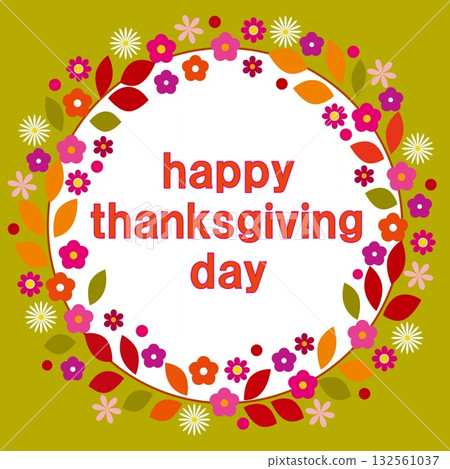 Happy Thanksgiving Day Autumn image Yellow Happy Thanksgiving Day Autumn image Yellow 132561037