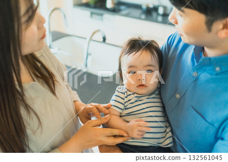 baby, infant, family 132561045