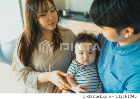 baby, infant, family 132561046