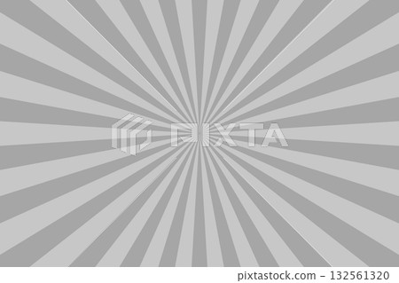 Concentrated line background, attention, impact, gray 132561320