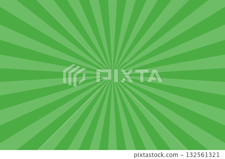 Concentrated line background, attention, impact, green Concentrated line background, attention, impact, green 132561321