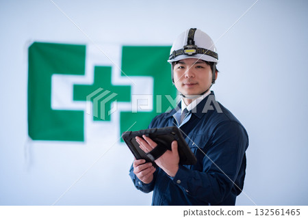 職業安全與健康形象 132561465